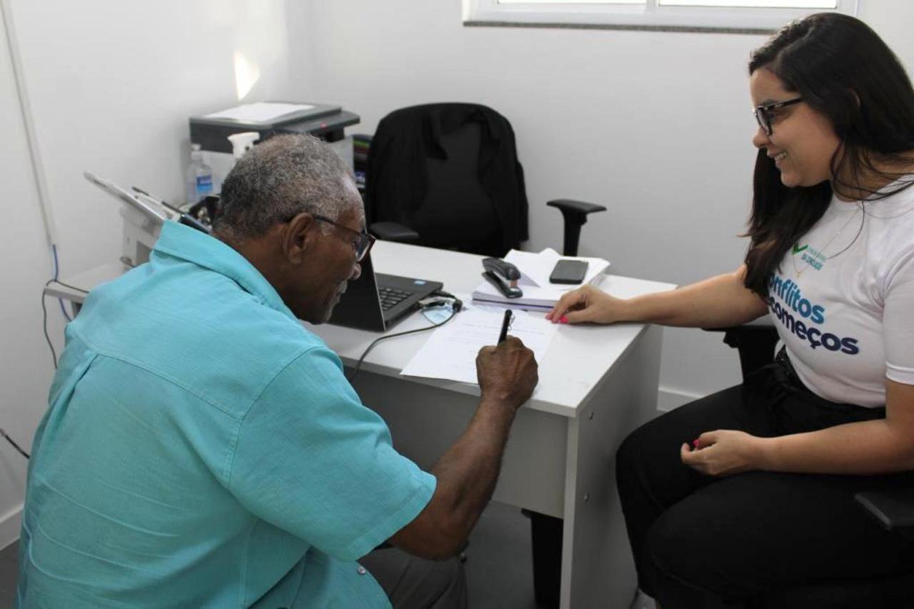 População de Ferreira Gomes recebe mutirão do Programa Conciliação Itinerante do TJAP