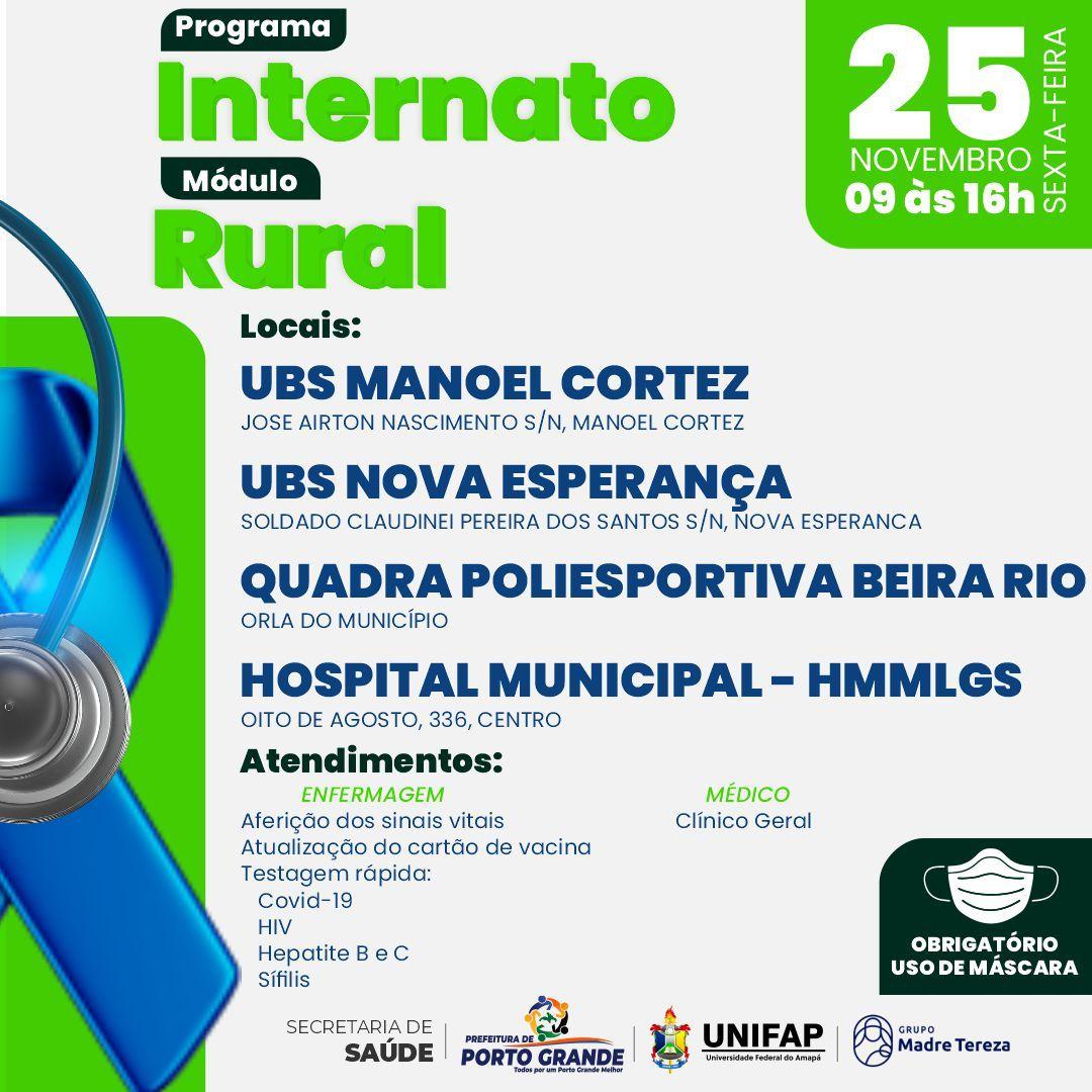 Prefeitura e Unifap em parceria com a Escola Madre Tereza realizaram ação em saúde.