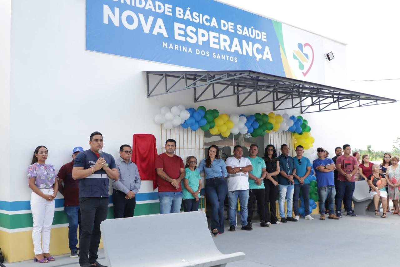Prefeitura inaugura Unidade Básica de Saúde do bairro Nova Esperança