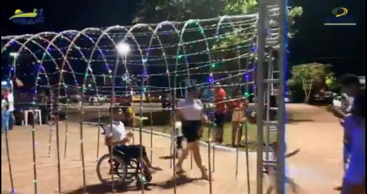 Acender das Luzes de Natal