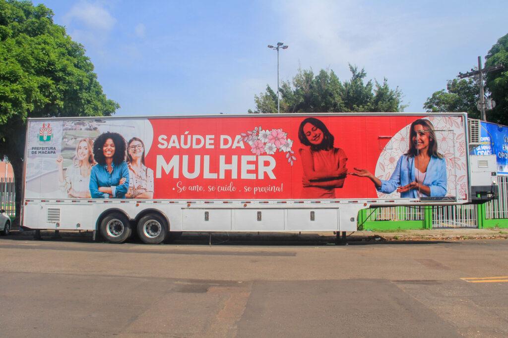 Carreta da Mulher realizou mais de 300 atendimentos no Laguinho em apenas 1 mês