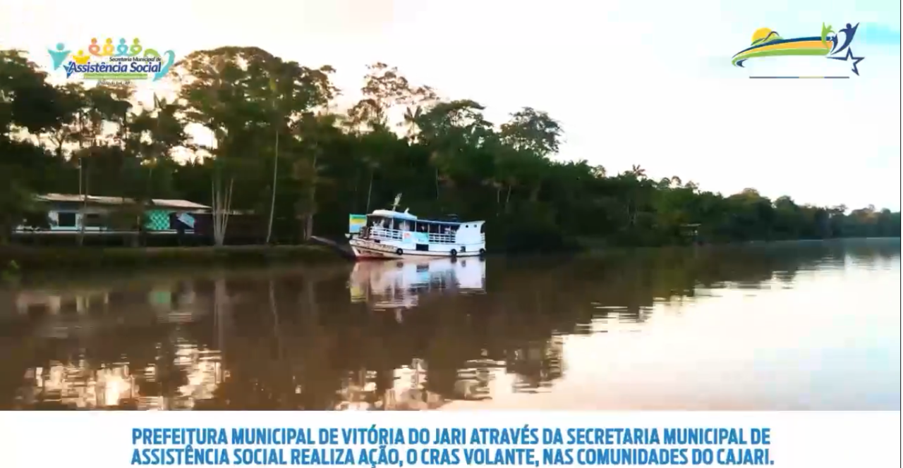 “Cras Volante” leva serviços de assistência social a moradores  Das comunidades: Foz do Cajari, São João, Tapereira e Comércio