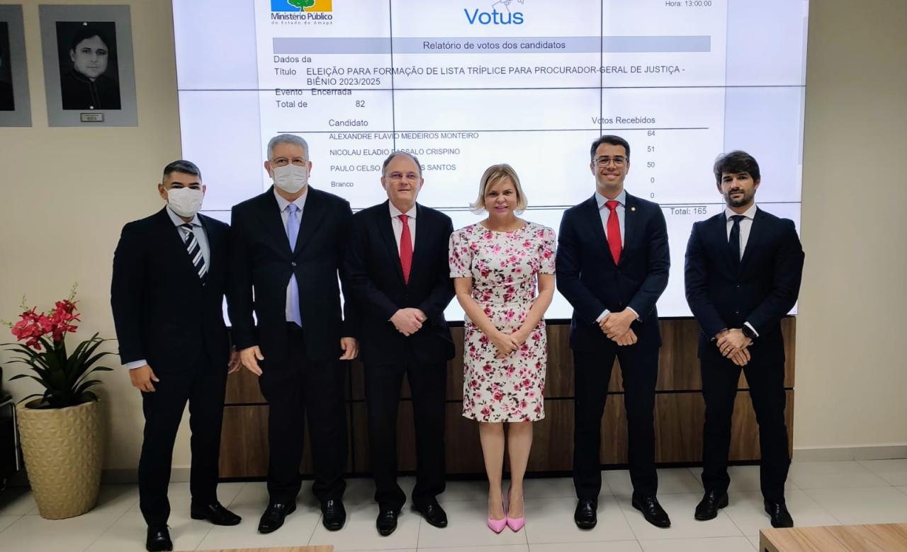 Em eleição, membros do MP-AP votam e definem lista tríplice para procurador-geral da Justiça, biênio 2023/2025