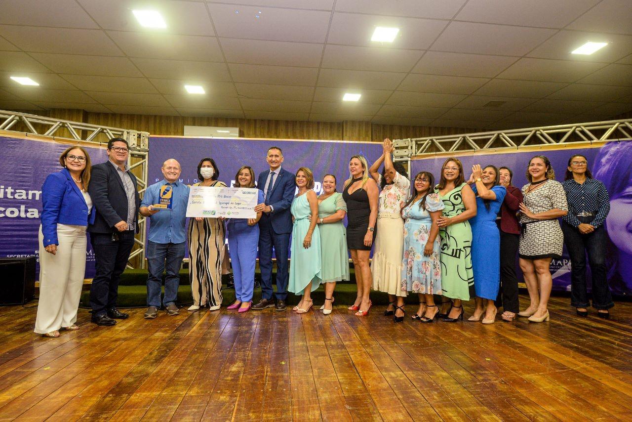Escola da zona rural do município de Santana recebe o Prêmio Criança Alfabetizada