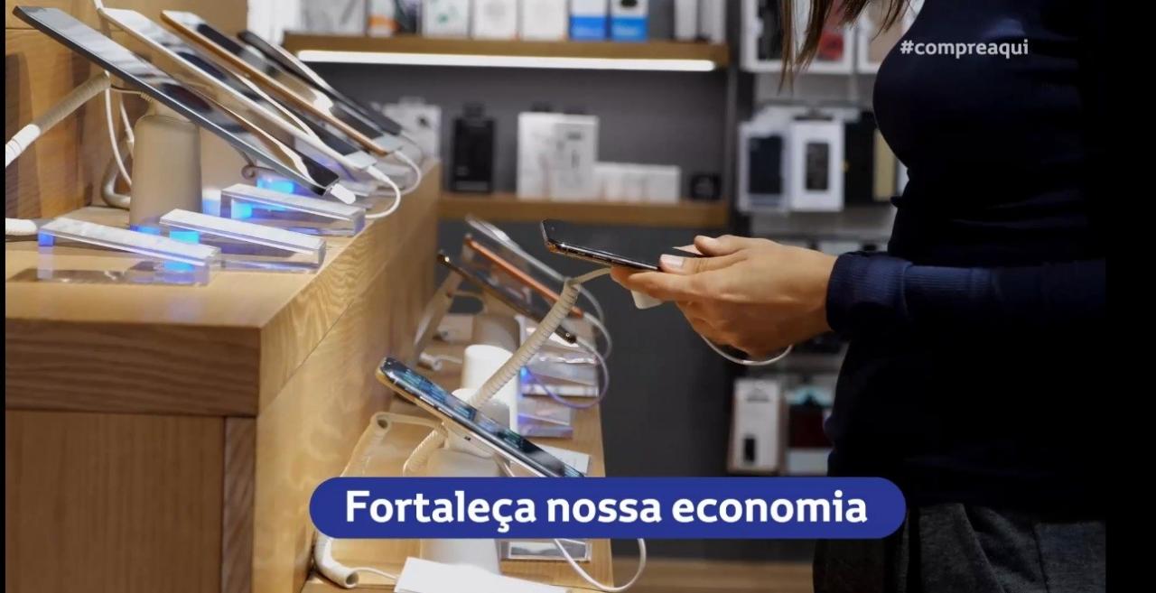 “Eu compro no comercio da minha cidade, valorizo emprego e oportunidades”
