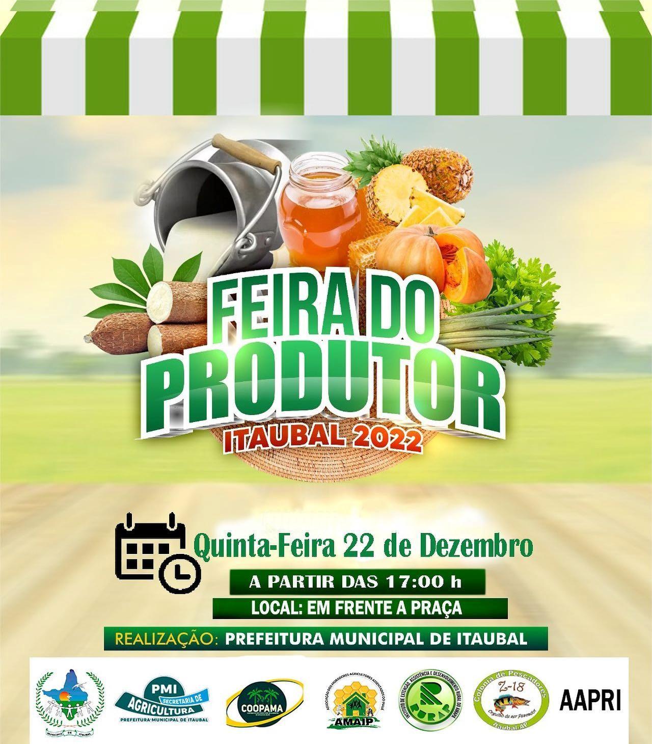 FEIRA DO PRODUTOR RURAL DE ITAUBAL,