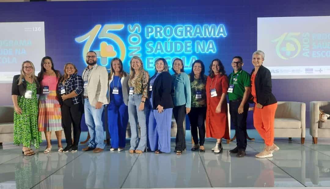 Mazagão representou o Amapá no encontro nacional em comemoração aos 15 anos do Programa Saúde na Escola (PSE)