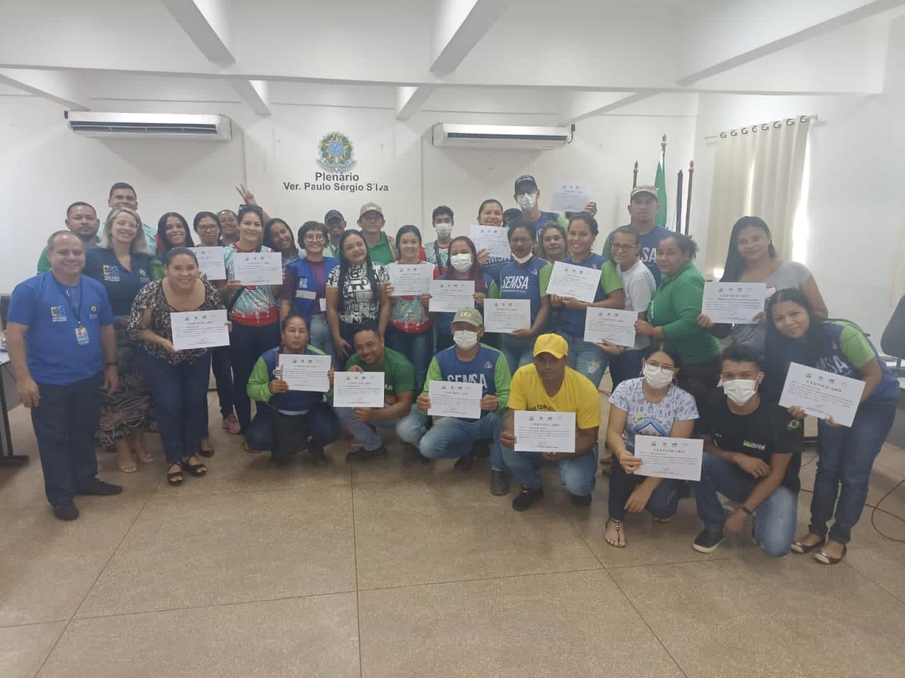 Oficina de Vigilância em Saúde do Trabalhador para ACS e ACEs.