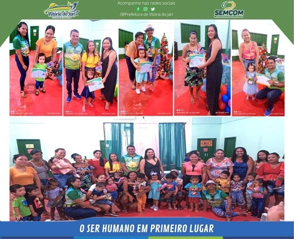 Prefeitura entrega certificados para os beneficiários do Programa Criança Feliz/Primeira Infância no SUAS