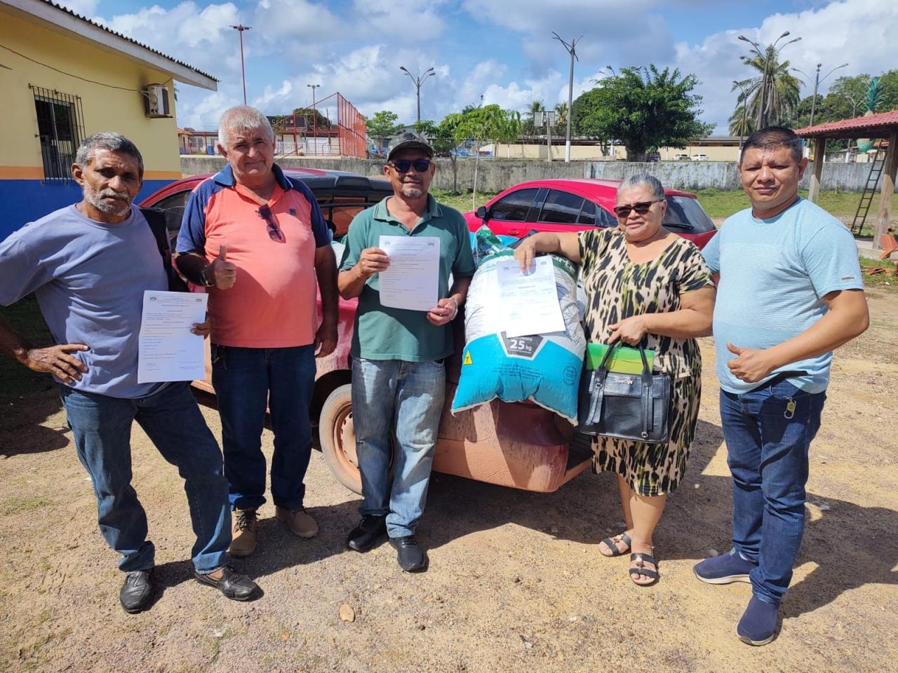 Programa PAAF  segue com sua entrega de rações para os 72 agricultores cadastrados