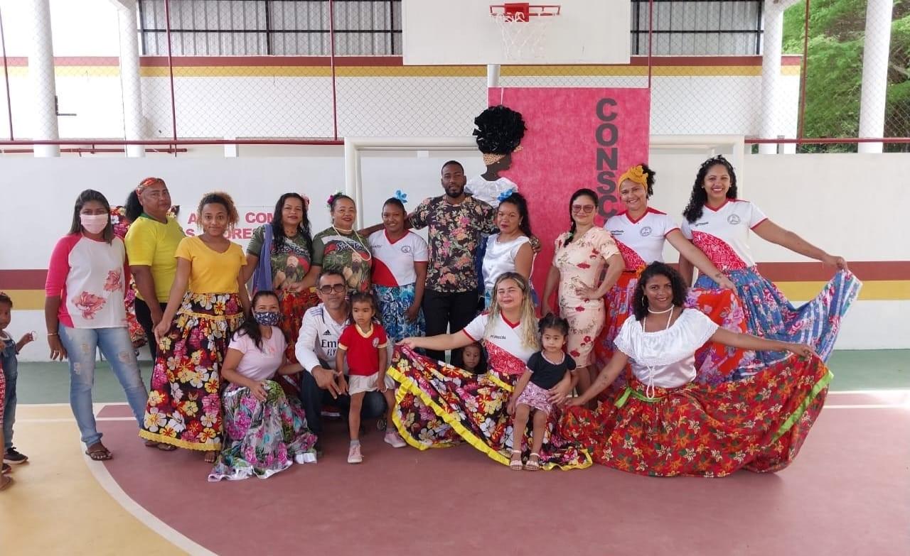 Projeto Consciência Negra da Escola Municipal de Educação Infantil Tia Chica.