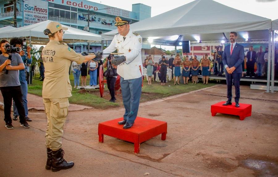 Coronel Alexandre Veríssimo assume o comando geral do Corpo de Bombeiros do Amapá.