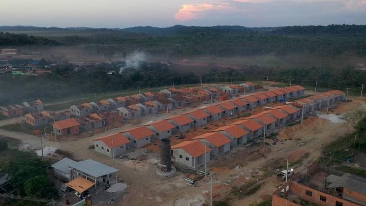 Davi Celebra Obras de conjunto Habitacional de Pedra Branca.
