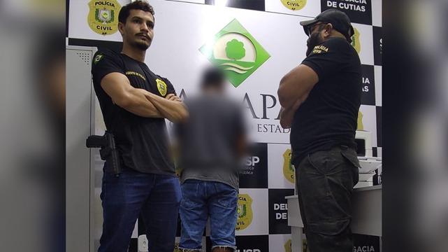 EM CUTIAS, POLÍCIA CIVIL PRENDE HOMEM EM FLAGRANTE PELAS PRÁTICAS DOS CRIMES DE ESTUPRO E LESÃO CORPORAL
