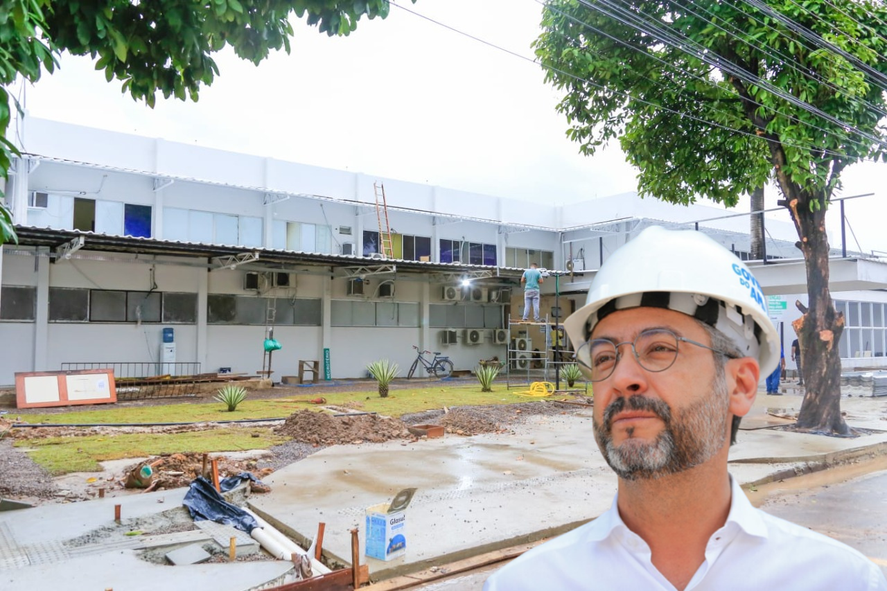 Em menos de um mês, Governo do Estado já revitalizou mais de 20 espaços no Hospital de Emergências