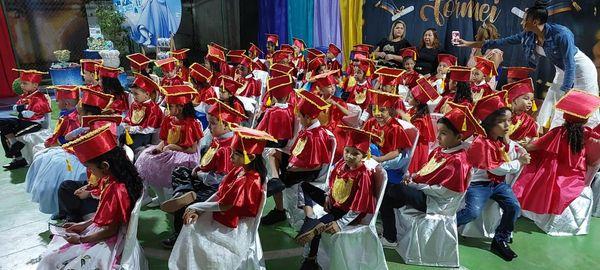 Festa e emoção marcam formatura da Educação Infantil da Escola Onédia Pais Bentes