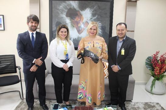 Fortalecimento de Parcerias: MP-AP recebe visita institucional do novo gerente-geral do Banco do Brasil