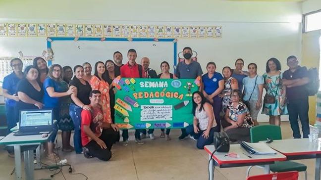 Gestão Marcio Serrão: SEMED Laranjal do Jari Realiza Capacitação