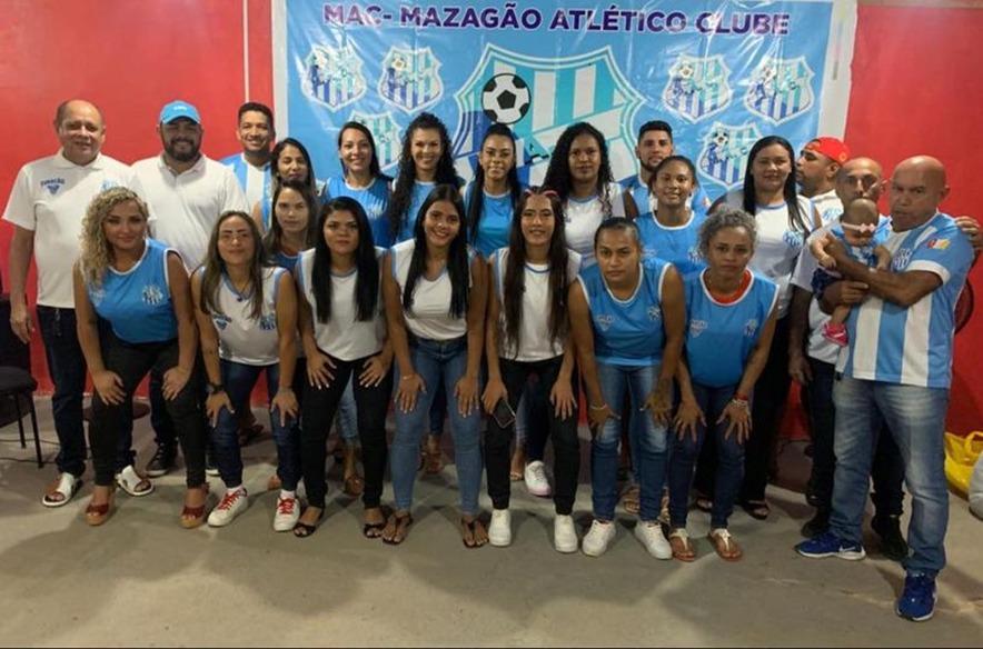 Mazagão Atlético Clube apresenta time oficial de futebol feminino.