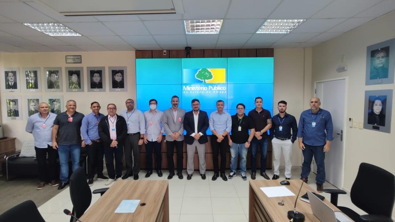 MP-AP recebe visita institucional do presidente do Centro de Gestão da Tecnologia da Informação do Governo do Amapá