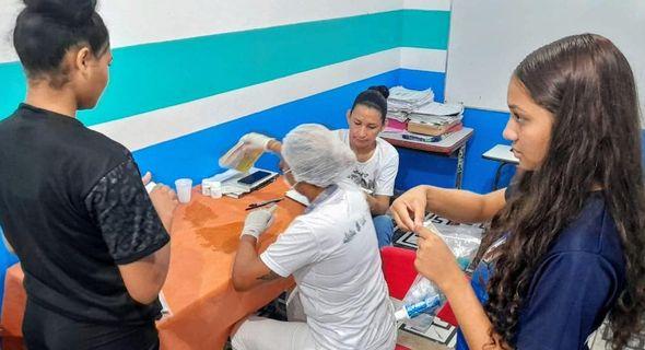 Oiapoque programa Saúde na Escola segue avançando
