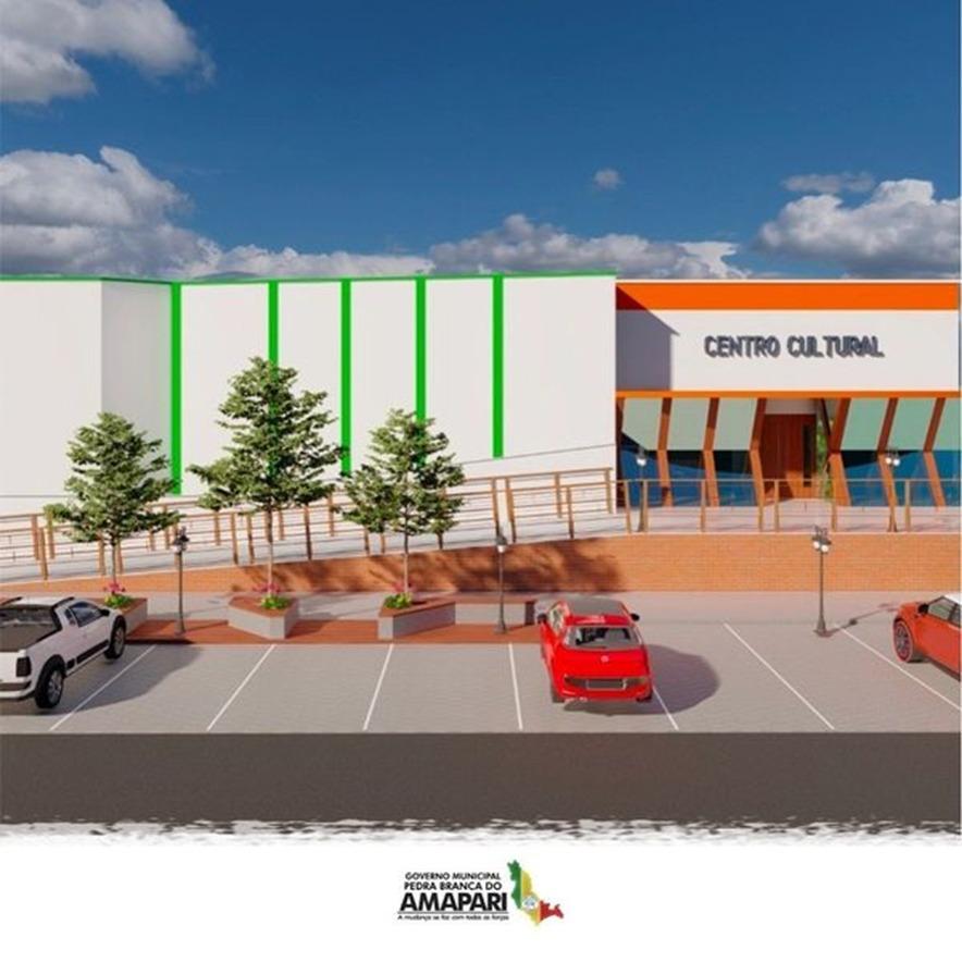 Prefeita Beth Pelaes  inicia obras de Centro Cultural de Pedra Branca.