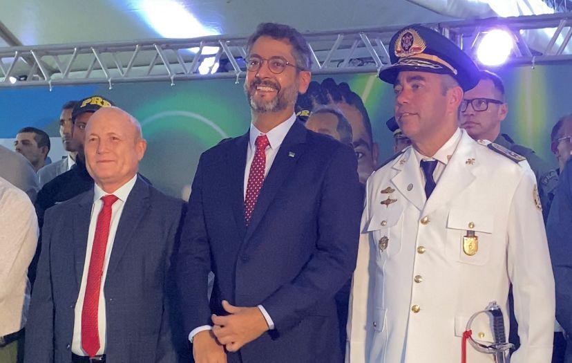 Prefeito Bala Rocha participa da solenidade de Assunção do Comando Geral do Corpo de Bombeiros Militar do Amapá