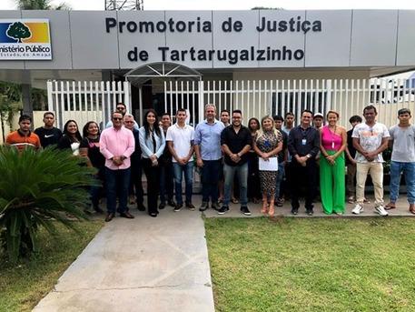 Prefeito Bruno Mineiro participa de primeiro dia de Curso Profissionalizante no município.