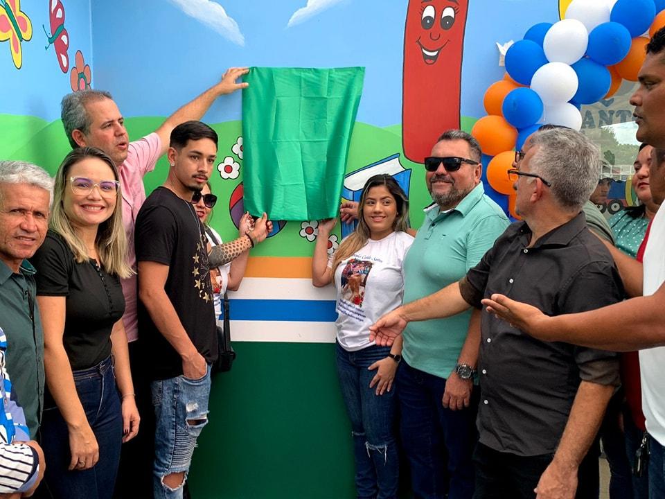 Prefeito Bruno Mineiro Realiza entrega de Creche em Tartarugalzinho