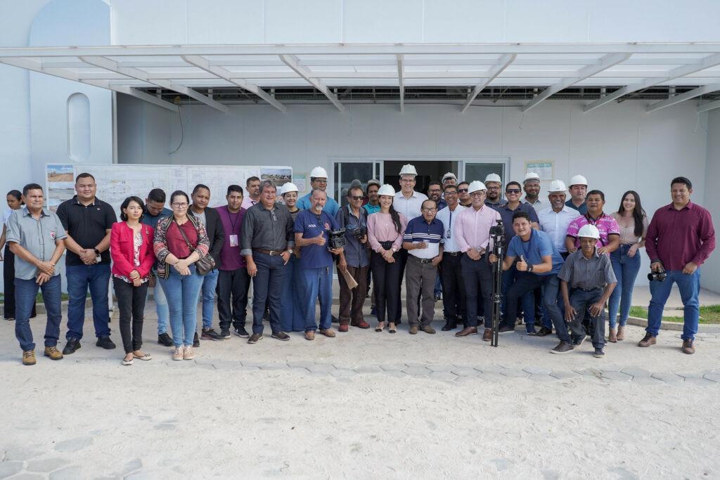 Prefeito Dr. Furlan apresenta à imprensa macapaense as obras e estrutura do Instituto Macapaense de Pediatria (IMPE).