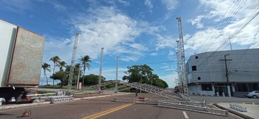 Prefeito Furlan: ‘estrutura para show de Joelma começa a ser montada em frente ao Mercado Central’