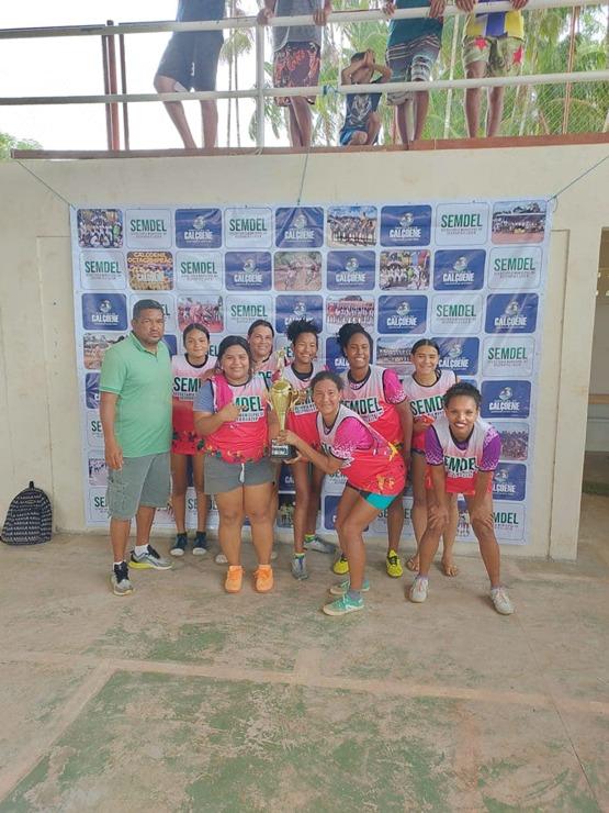 Programação esportiva de Calçoene consagra campeões.