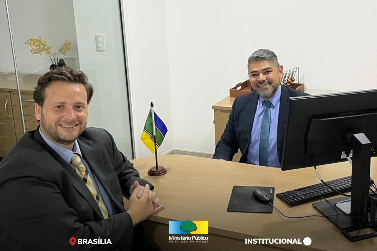 Promotor Paulo Celso Ramos reúne com equipe em Brasília para alinhamento dos trabalhos.