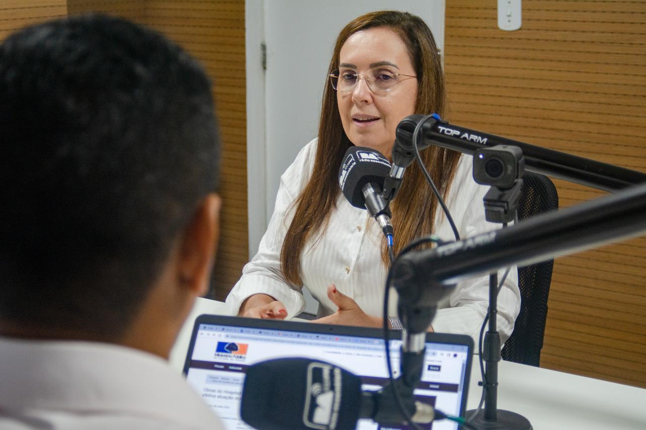 Secretária estadual de saúde, Silvana Vedovelli, detalha reforma e construção de hospitais