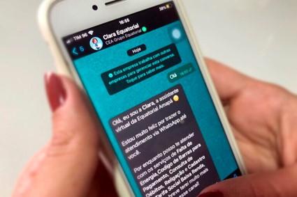 Assistente virtual da CEA Equatorial atende clientes pelo Whatsapp