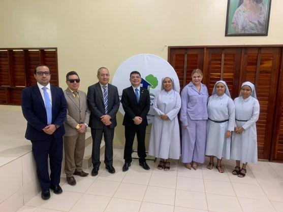 Corregedor Nacional visita projeto do MP-AP para profissionalização de jovens em parceria com o Lar Betânia