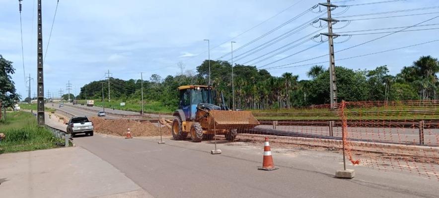 Em Macapá, Arsap acompanha obra da nova adutora da zona norte