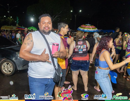 Foliões de diversos municípios prestigiam o Carnaval do Povo em Porto Grande