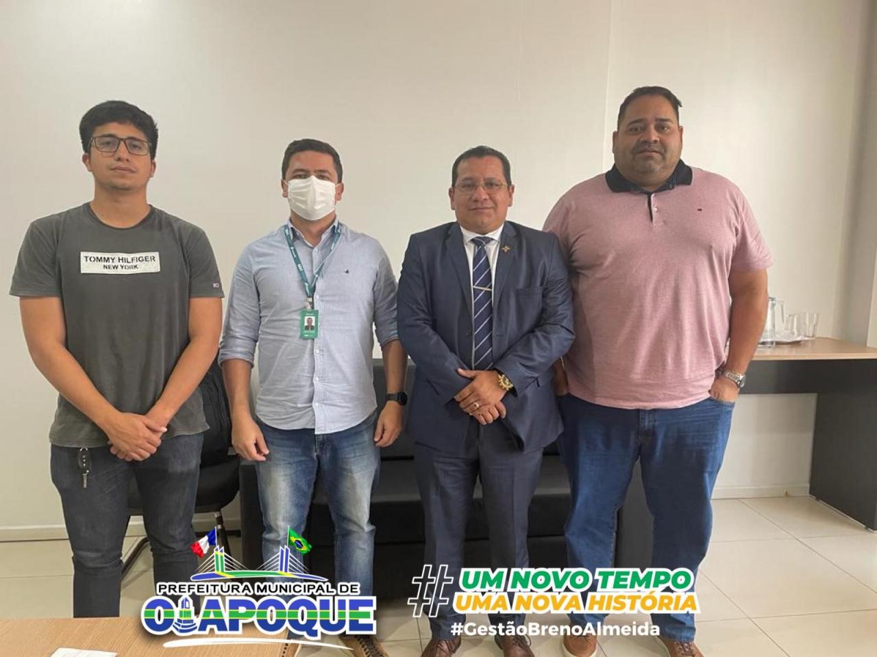 PREFEITURA DE OIAPOQUE DISCUTE CONVÊNIO COM O GOVERNO DO ESTADO PARA INVESTIMENTO NO MUNICÍPIO