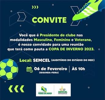 Prefeitura de Serra do Navio inicia tratativas para Copa de Inverno 2023