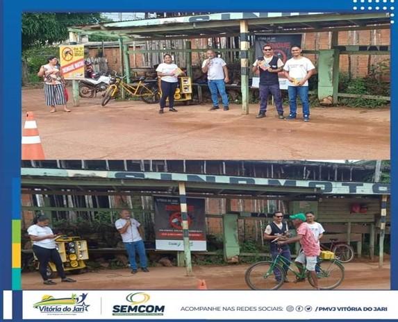 Secretaria Municipal de Saúde de Vitória do Jari faz “blitz” educativa para enfrentar “arboviroses”