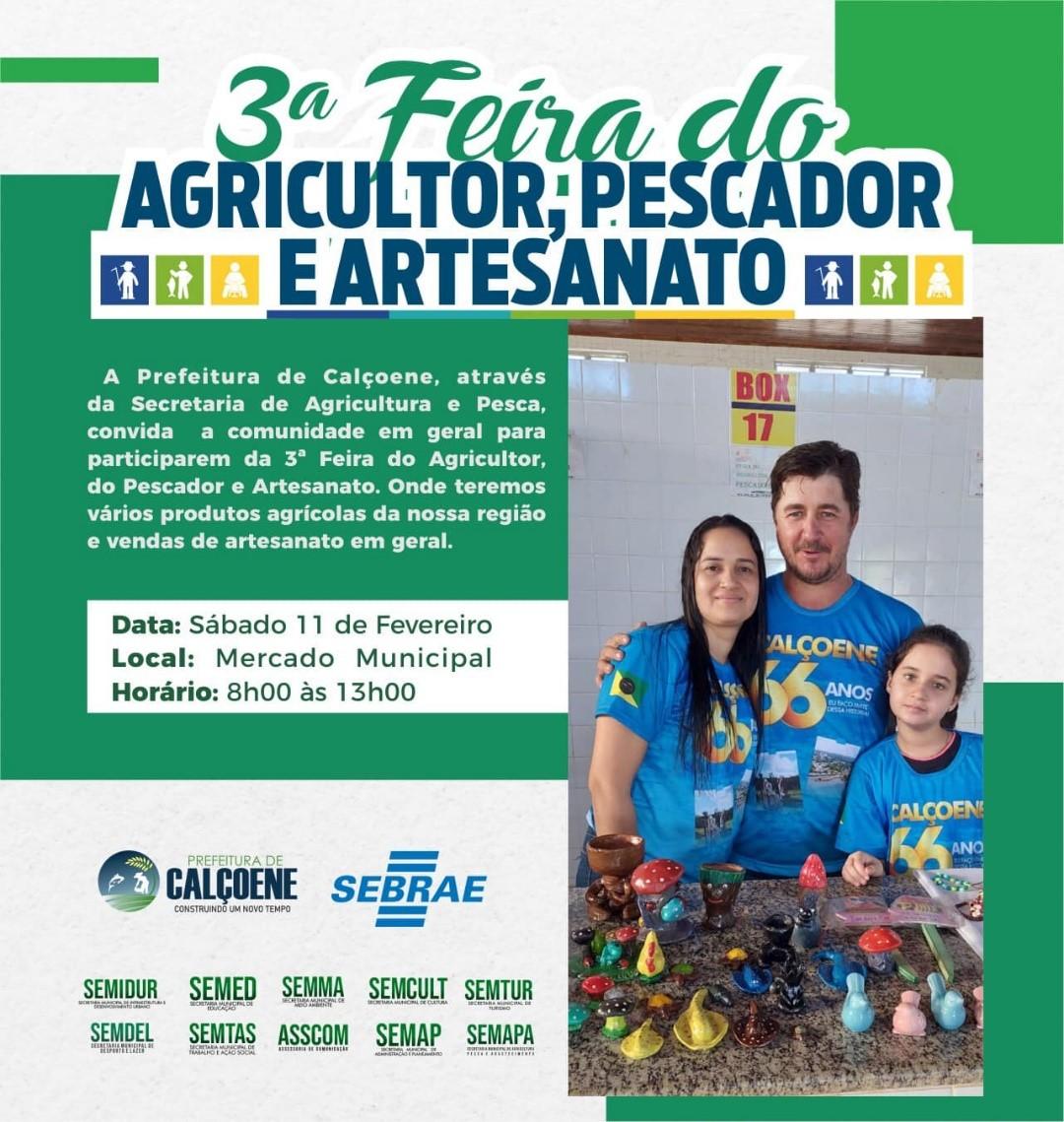 Terceira Feira do Agricultor, Pescador e Artesanato no Mercado Municipal acontece em Calçoene