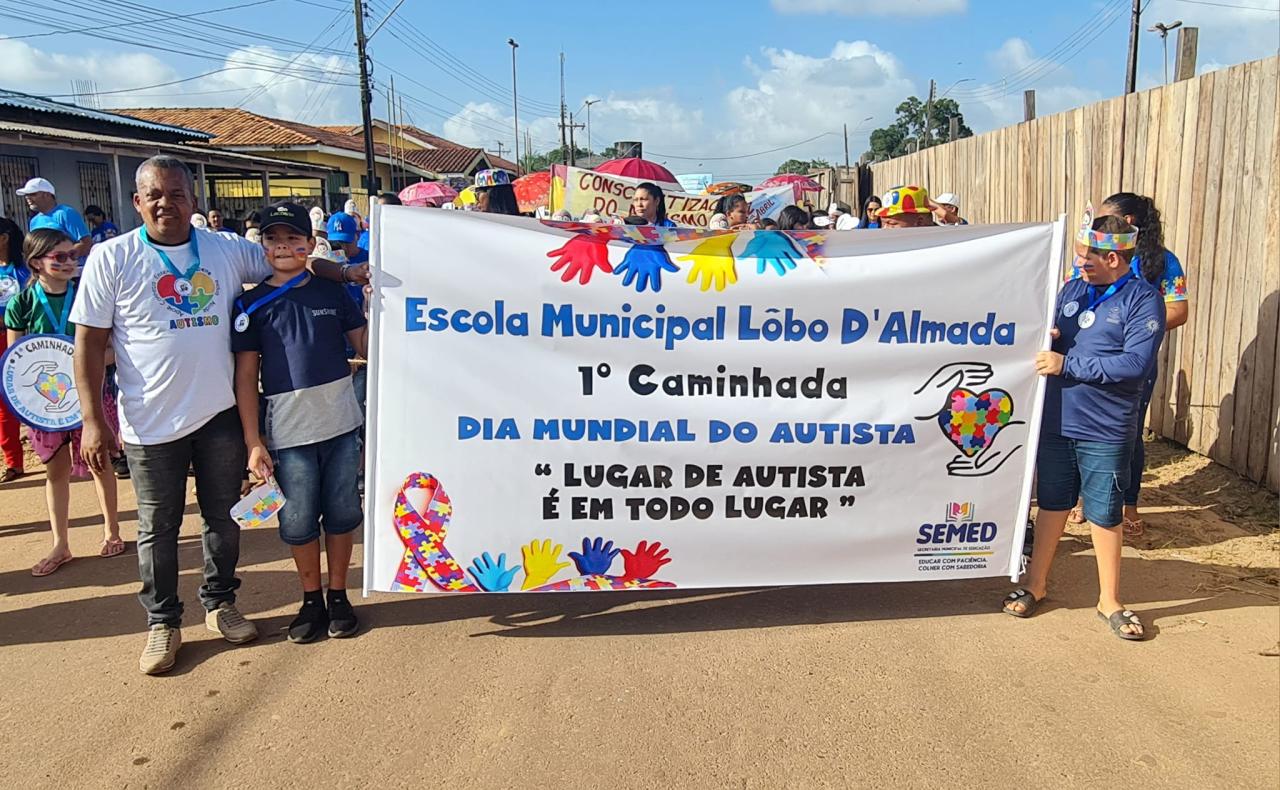 Caminhada em Calçoene leva conscientização sobre o Transtorno do Espectro Autista