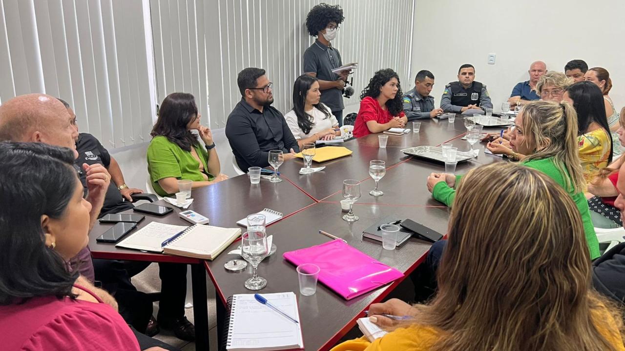 Prevenção da Violência nas Escolas é tema de reunião entre TJAP e PMS