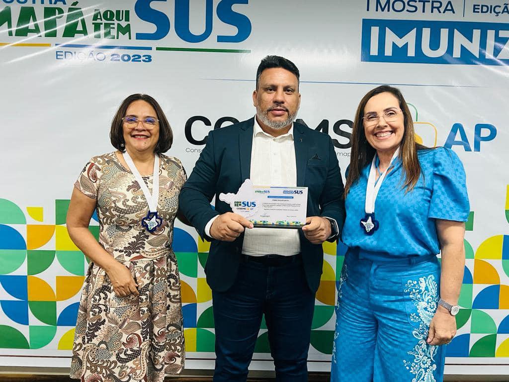 Secretaria Municipal de Saúde é premiada na 1ª MOSTRA Imuniza SUS-Região Norte