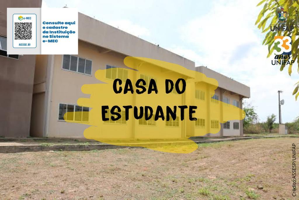 Universidade Federal do Amapá abre inscrições para a Casa do Estudante