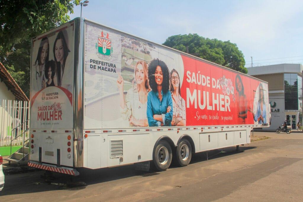 Carreta da Mulher registra mais de 2 mil atendimentos em 4 meses, na Zona Sul de Macapá