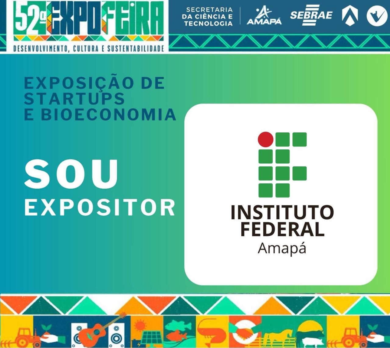 Ifap participa da 52ª Expofeira com projetos de inovação, palestras e minicursos