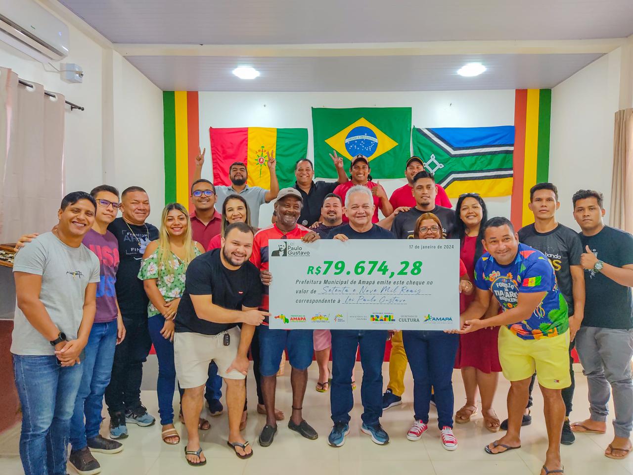 Entrega do Repasse da Lei Paulo Gustavo impulsiona a Cultura no município de Amapá
