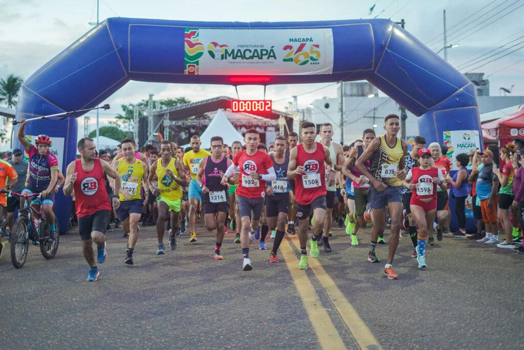 Prefeitura abre inscrições para Corrida de Rua Macapá 266 anos nesta quinta-feira (25)